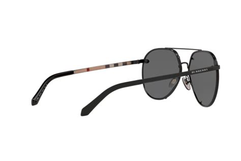 burberry b3099|BURBERRY Sunglasses BE 3099 100187 Black .